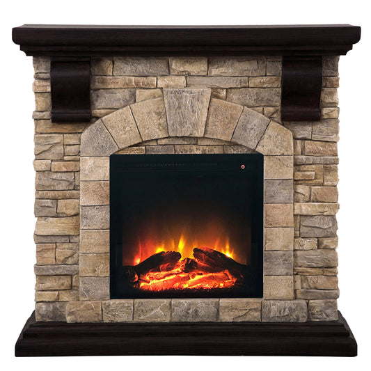 40 in. Freestanding Electric Fireplace