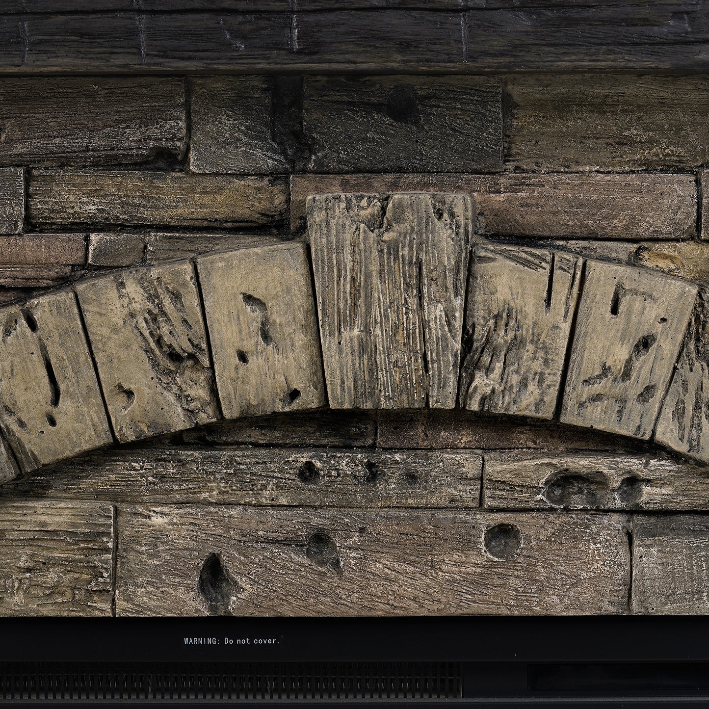 45” Freestanding Electric fireplace with mantel