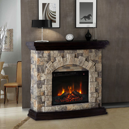 45 in. Freestanding Electric Fireplace