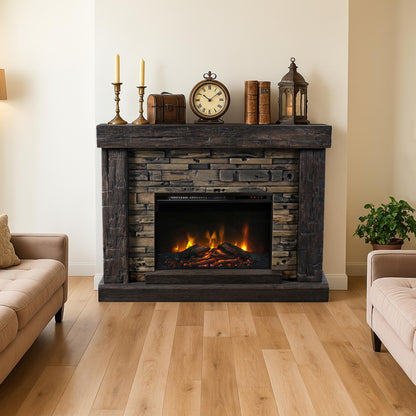 45 in. Freestanding Electric Fireplace