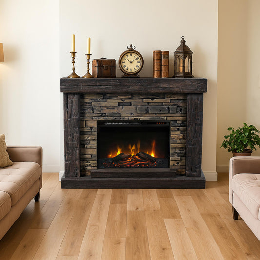 45 in. Freestanding Electric Fireplace
